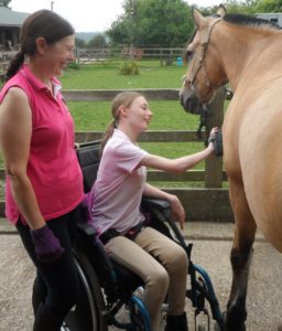 Helping with pony days